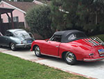 1959 Porsche Convertible D & 1962 Porsche 356B Coupe