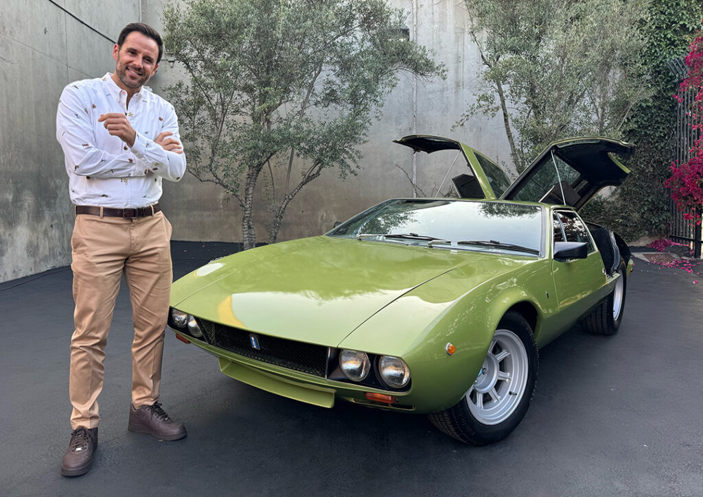 Alex Manos DeTomaso Mangusta buyer