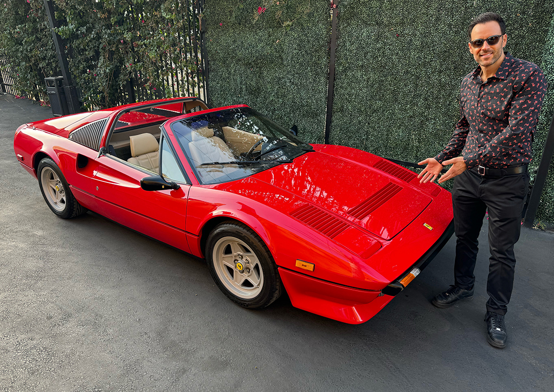 Ferrari 308 GT buyer Alex Manos